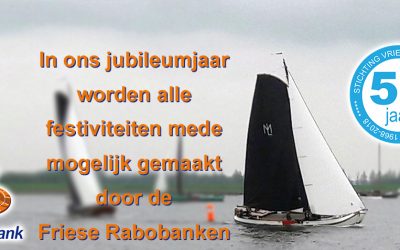 Ons jubileumjaar mede mogelijk gemaakt door de Friese Rabobanken