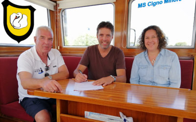 MS Cigno Minore nieuwe sponsor!